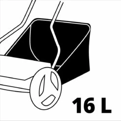 Einhell Kooimesmaaier - GC-HM 300 - Handmaaier - 30cm - 16L -Tuin Schoonmaak 1199x1200 3
