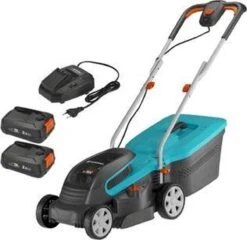 GARDENA - PowerMax 32/36V P4A Ready To Use Set - Grasmaaier (gemotoriseerd) - Maaihoogte 60mm - Snijbreedte 32 Cm -Tuin Schoonmaak 1200x1165