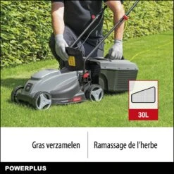 Powerplus POWEG63703 Elektrische Grasmaaier - Grasmachine Voor Kleine Tuin - 1000 W - 32cm Maaibreedte - 30L Opvangbak - Verstelbare Maaihoogte 8 Powerplus POWEG63703 Elektrische Grasmaaier - Grasmachine Voor Kleine Tuin - 1000 W - 32cm Maaibreedte - 30L Opvangbak - Verstelbare Maaihoogte -Tuin Schoonmaak 1200x1200 280