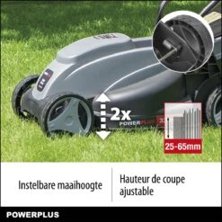 Powerplus POWEG63703 Elektrische Grasmaaier - Grasmachine Voor Kleine Tuin - 1000 W - 32cm Maaibreedte - 30L Opvangbak - Verstelbare Maaihoogte 10 Powerplus POWEG63703 Elektrische Grasmaaier - Grasmachine Voor Kleine Tuin - 1000 W - 32cm Maaibreedte - 30L Opvangbak - Verstelbare Maaihoogte -Tuin Schoonmaak 1200x1200 282