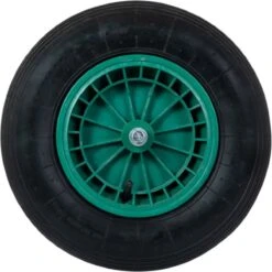 Kruiwagen Wiel 4.00 - 8 Luchtband Lijnprofiel - Asdiameter 20mm -Tuin Schoonmaak 1200x1200 4