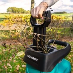 VONROC Stille Hakselaar/Shredder 2800W – Voor Takken Tot Ø45mm – Incl. 60L Opvangbak & Duwstok -Tuin Schoonmaak 1200x1200 9