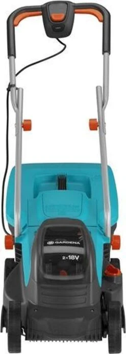 GARDENA - PowerMax 32/36V P4A Ready To Use Set - Grasmaaier (gemotoriseerd) - Maaihoogte 60mm - Snijbreedte 32 Cm -Tuin Schoonmaak 429x1200