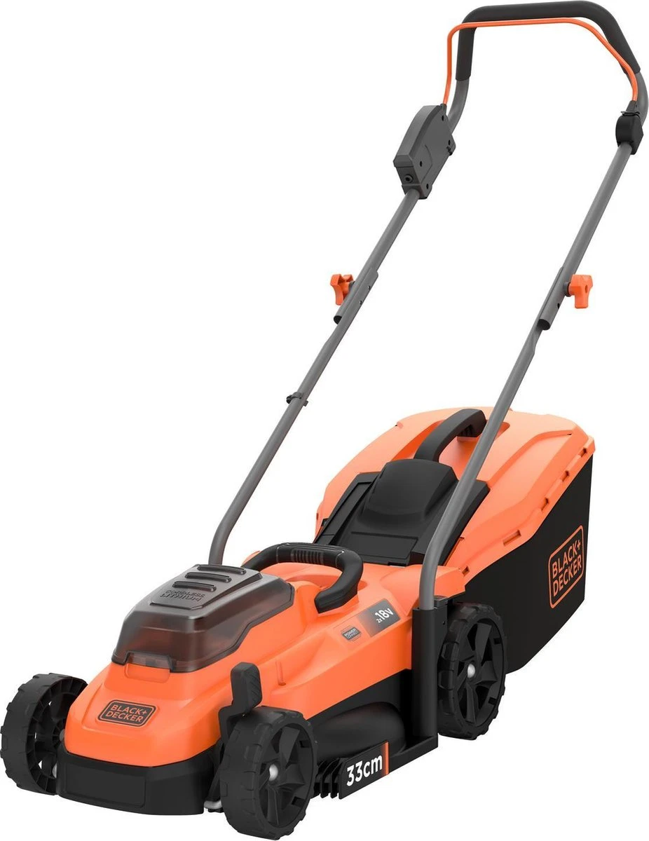 Black & Decker BLACK+DECKER BCMW3318N-XJ Grasmaaier - 18V - 33cm - Excl. Accu & Lader 1 Black & Decker BLACK+DECKER BCMW3318N-XJ Grasmaaier - 18V - 33cm - Excl. Accu & Lader